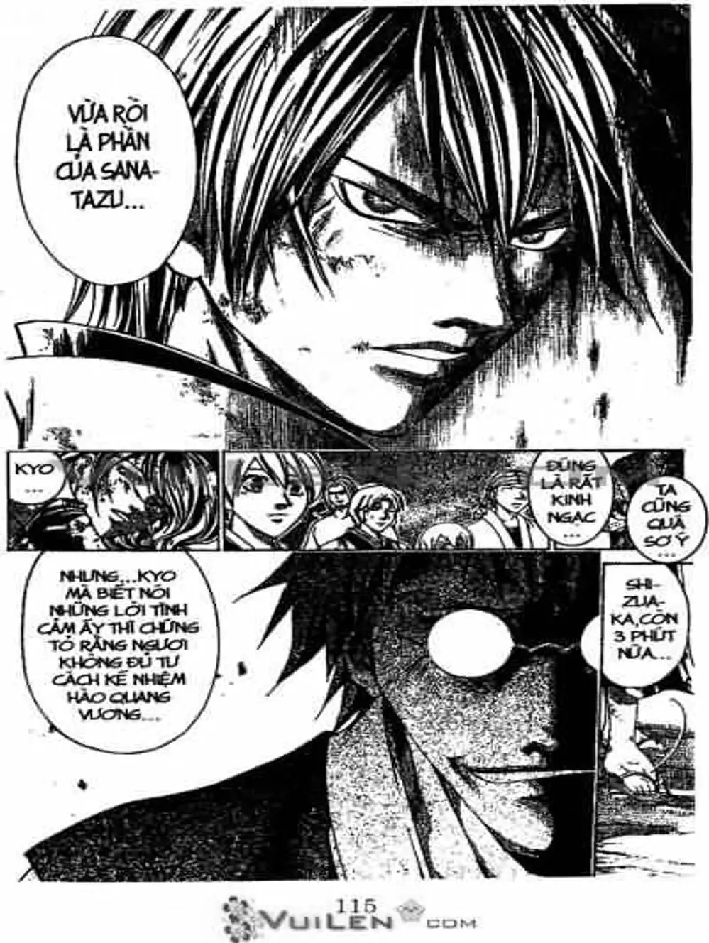 Truyện Tranh Mắt Quỷ Kyo - Samurai Deeper Kyo trang 3