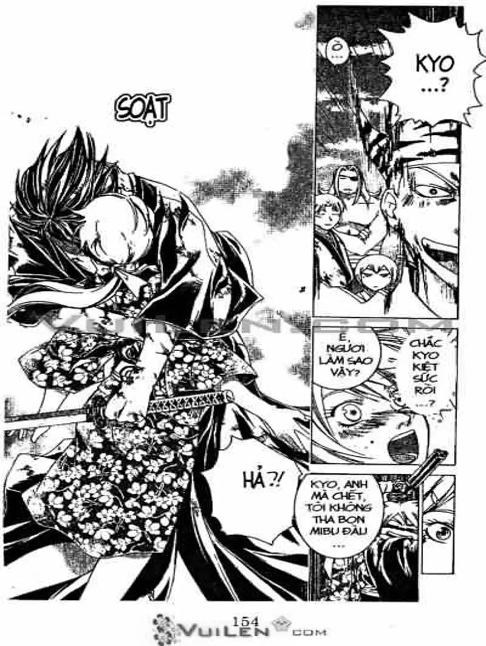 Truyện Tranh Mắt Quỷ Kyo - Samurai Deeper Kyo trang 3