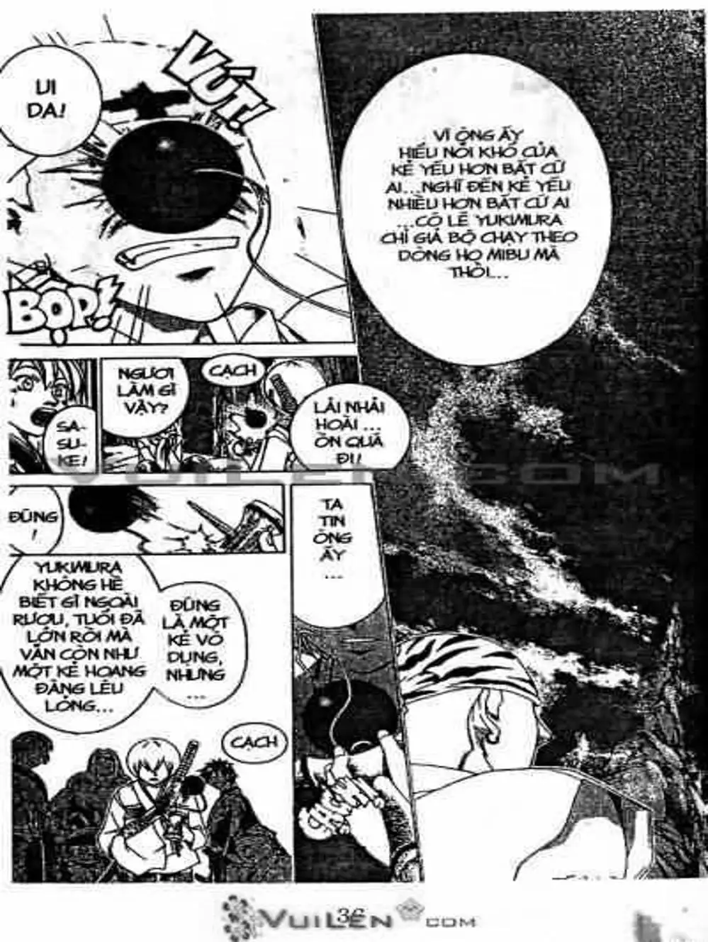 Truyện Tranh Mắt Quỷ Kyo - Samurai Deeper Kyo trang 3