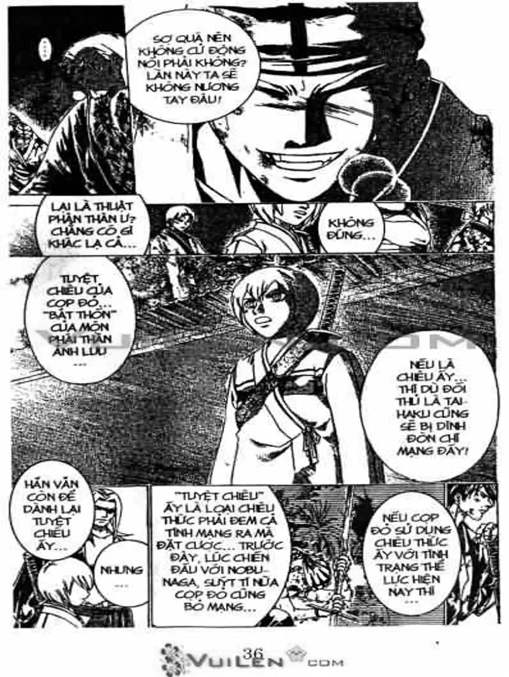 Truyện Tranh Mắt Quỷ Kyo - Samurai Deeper Kyo trang 3