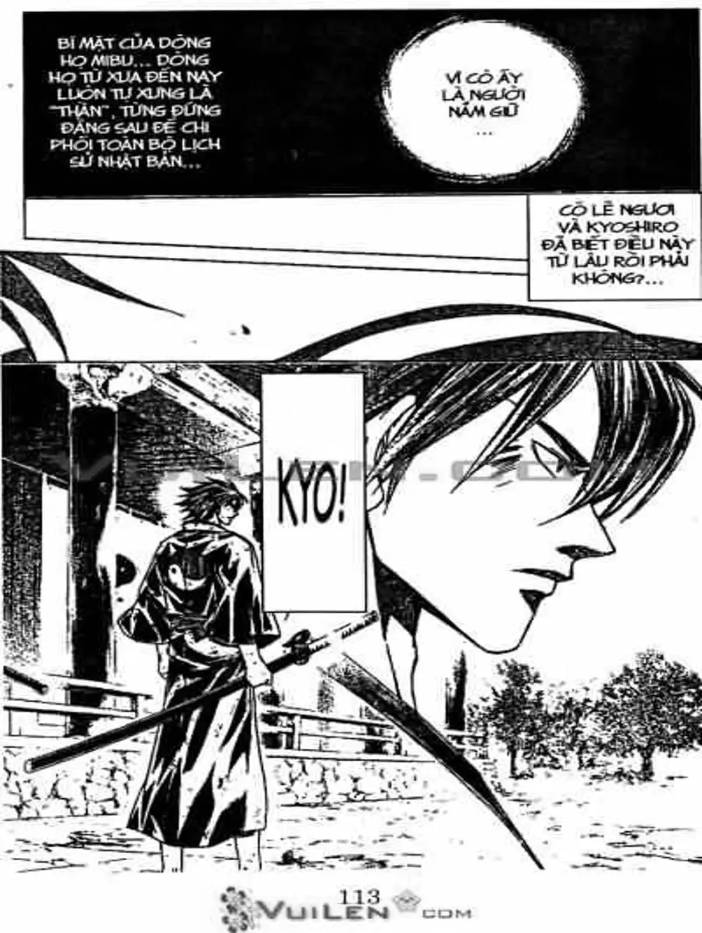 Truyện Tranh Mắt Quỷ Kyo - Samurai Deeper Kyo trang 3