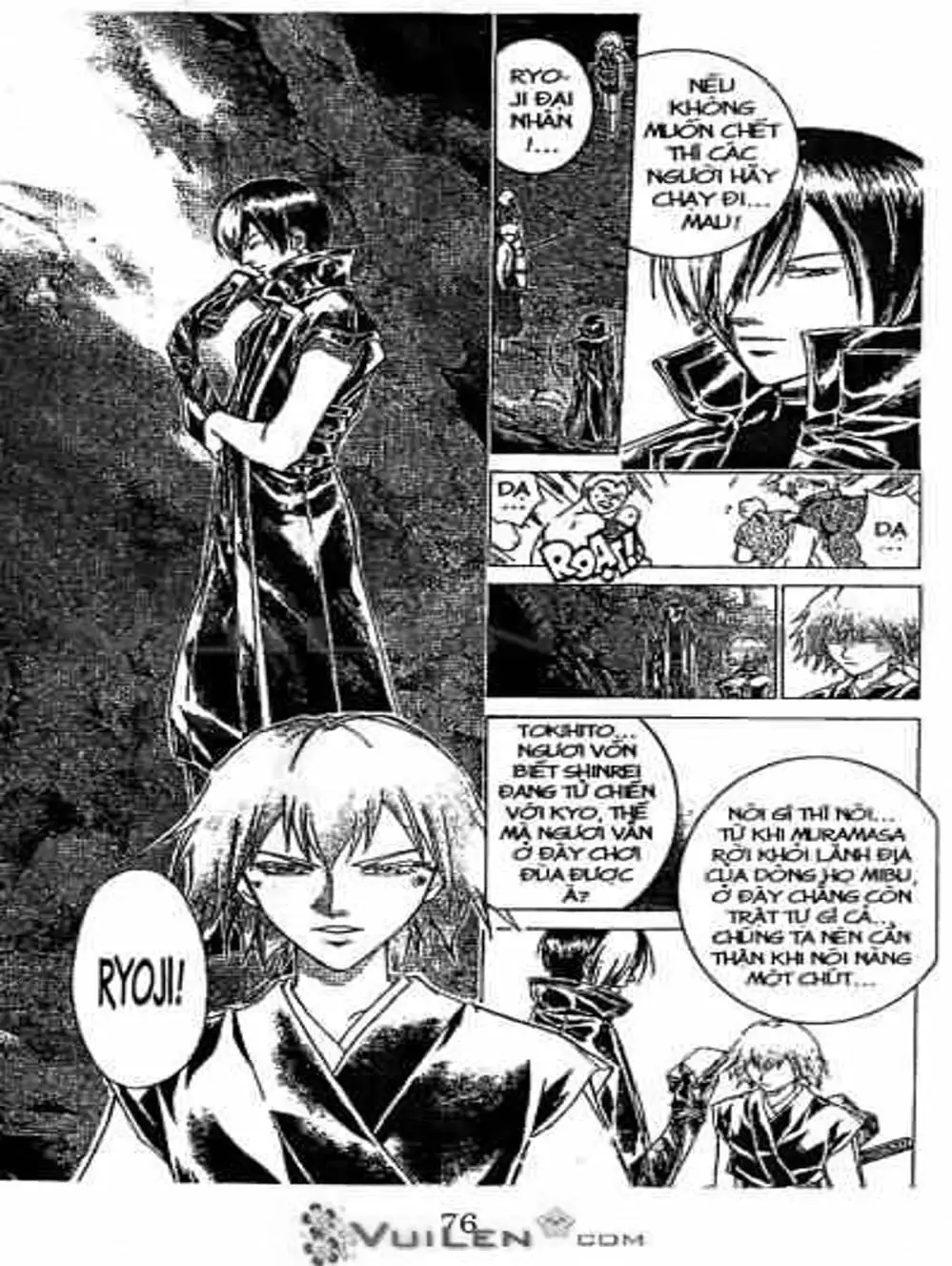 Truyện Tranh Mắt Quỷ Kyo - Samurai Deeper Kyo trang 3