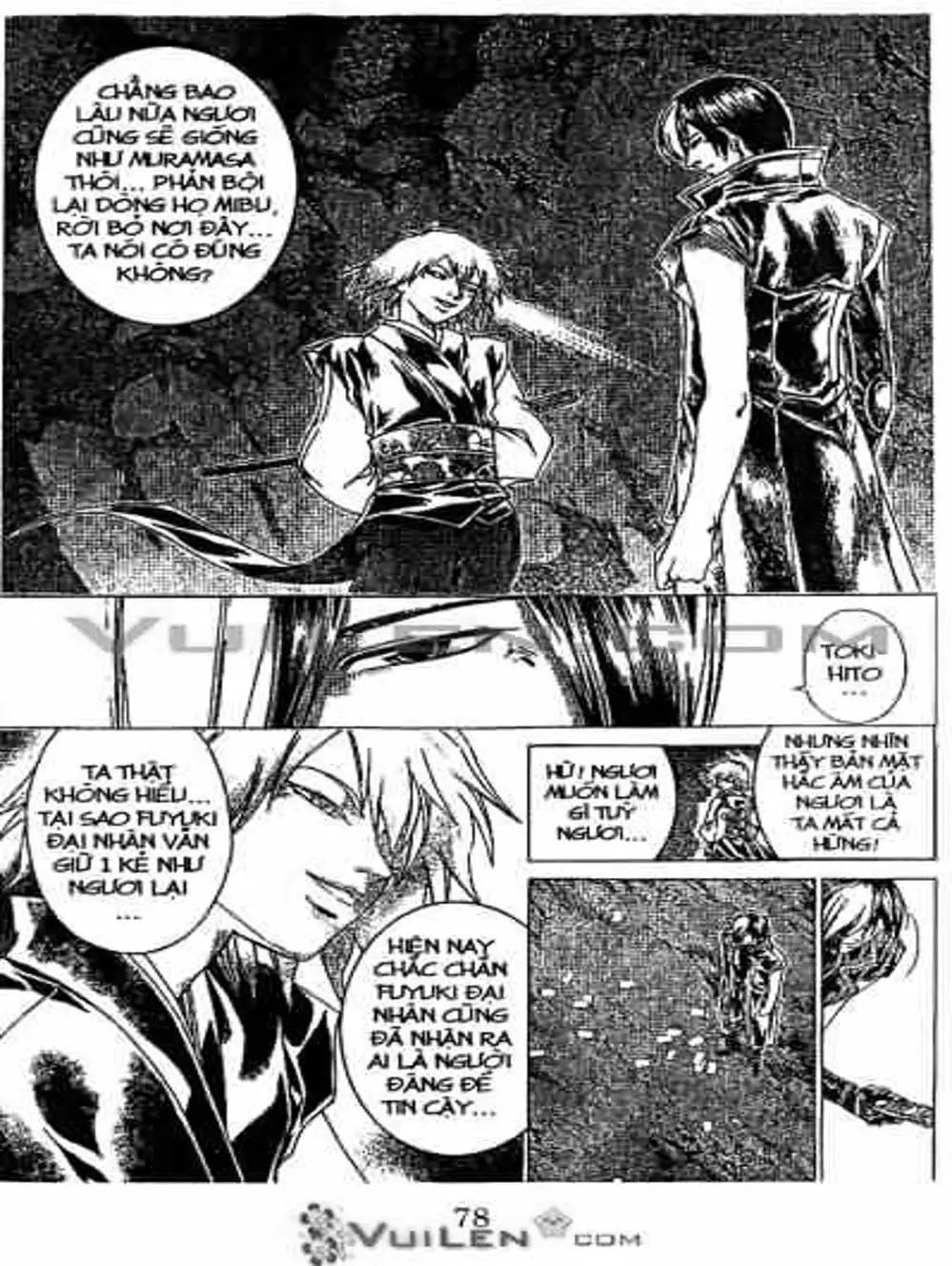 Truyện Tranh Mắt Quỷ Kyo - Samurai Deeper Kyo trang 3