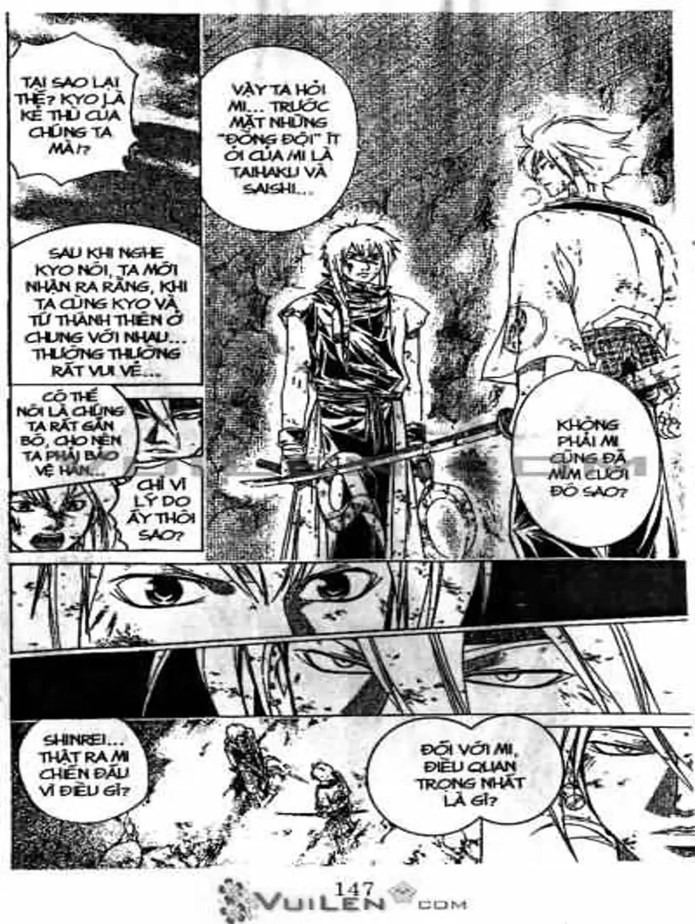 Truyện Tranh Mắt Quỷ Kyo - Samurai Deeper Kyo trang 3