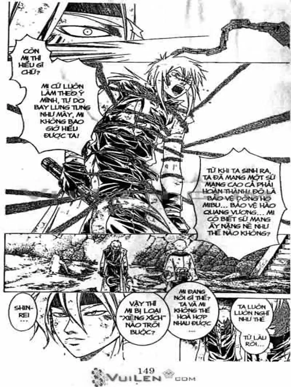 Truyện Tranh Mắt Quỷ Kyo - Samurai Deeper Kyo trang 3