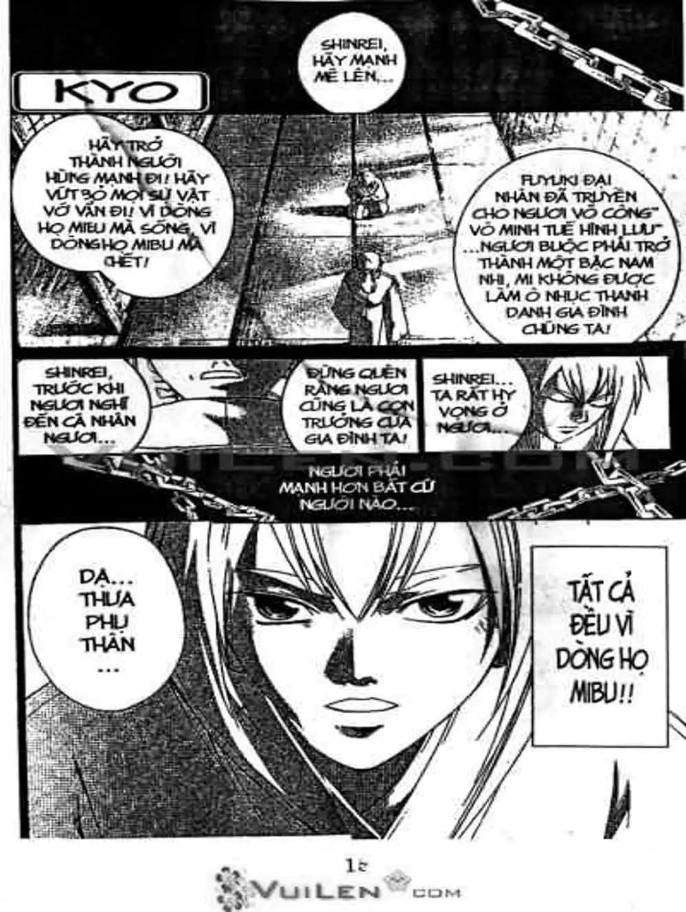 Truyện Tranh Mắt Quỷ Kyo - Samurai Deeper Kyo trang 3