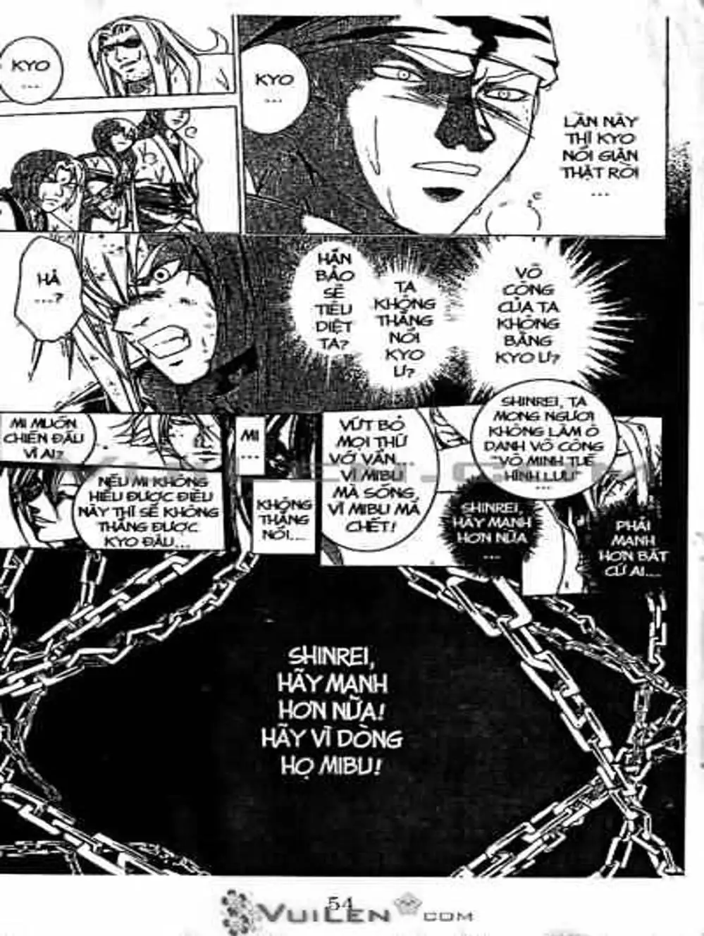 Truyện Tranh Mắt Quỷ Kyo - Samurai Deeper Kyo trang 3