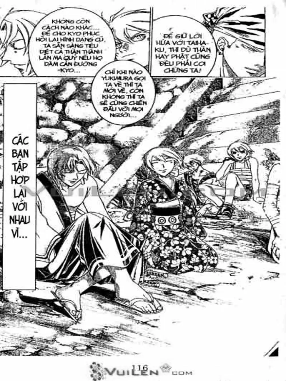 Truyện Tranh Mắt Quỷ Kyo - Samurai Deeper Kyo trang 3