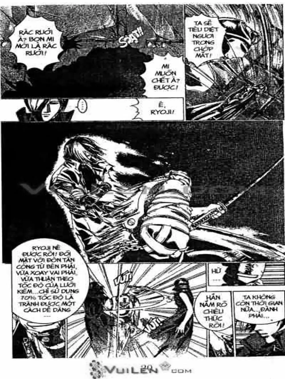 Truyện Tranh Mắt Quỷ Kyo - Samurai Deeper Kyo trang 3