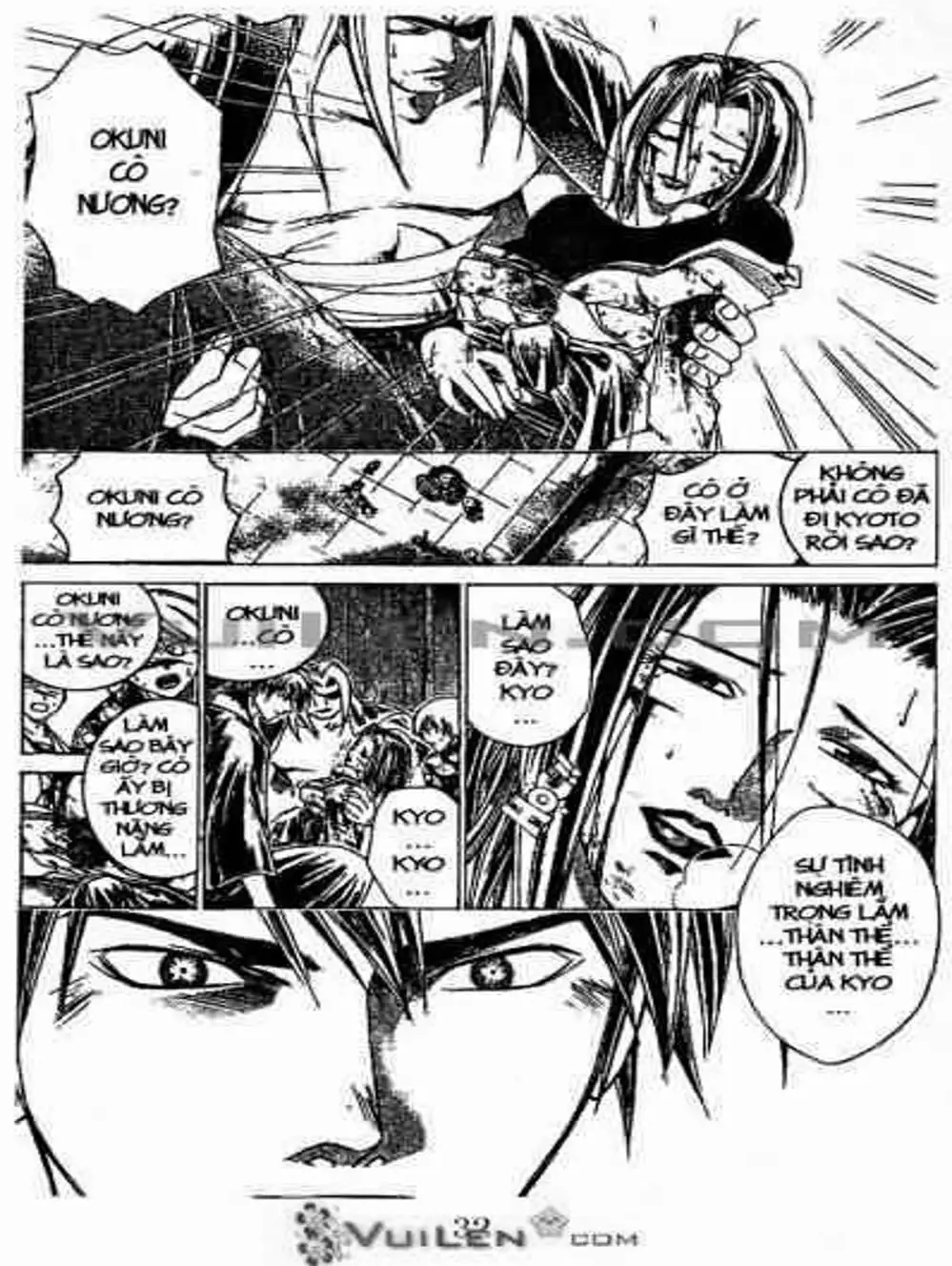 Truyện Tranh Mắt Quỷ Kyo - Samurai Deeper Kyo trang 3