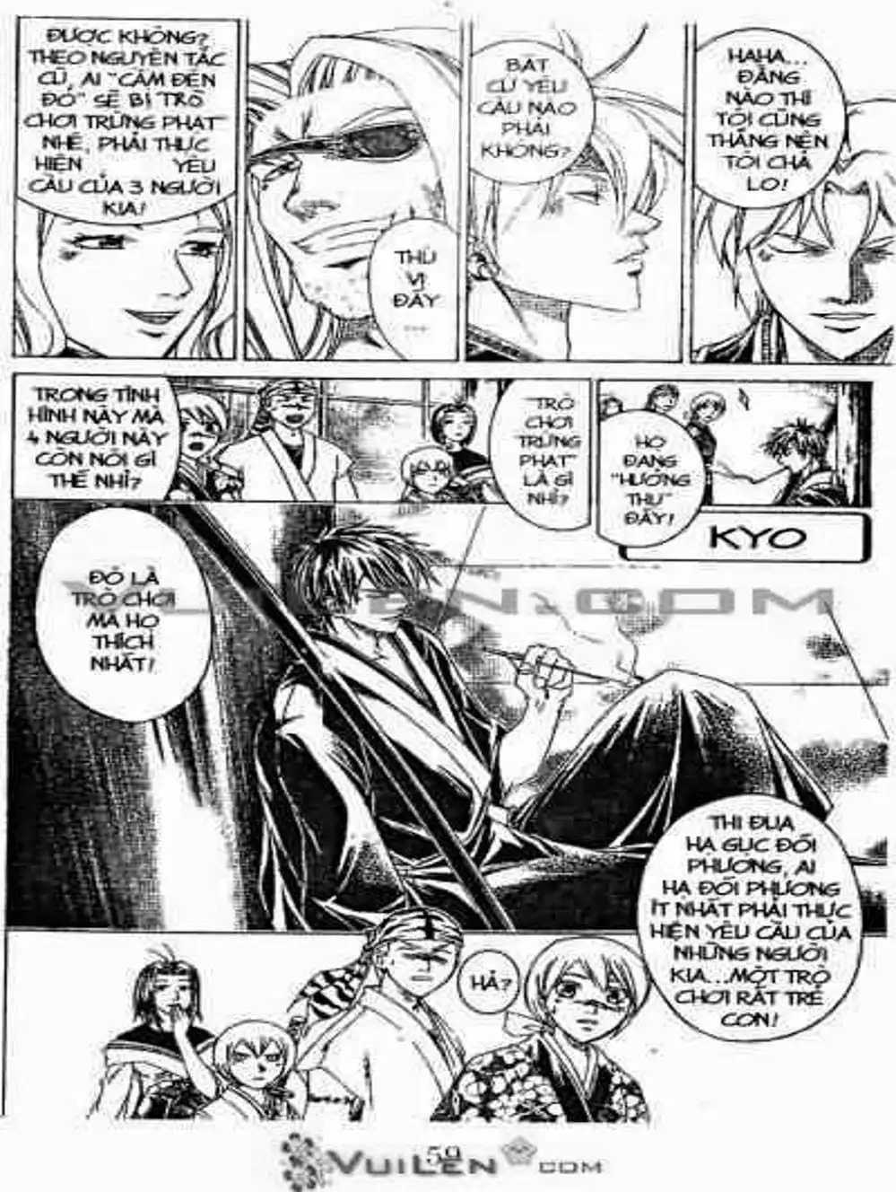 Truyện Tranh Mắt Quỷ Kyo - Samurai Deeper Kyo trang 3