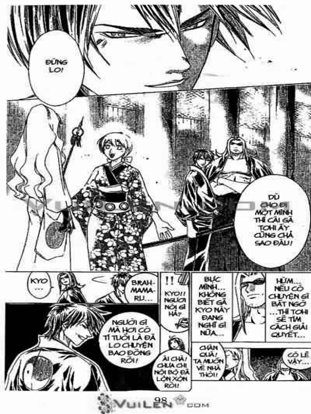 Truyện Tranh Mắt Quỷ Kyo - Samurai Deeper Kyo trang 3