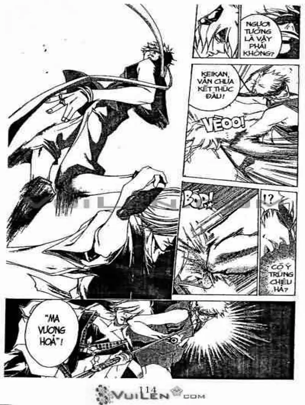 Truyện Tranh Mắt Quỷ Kyo - Samurai Deeper Kyo trang 3