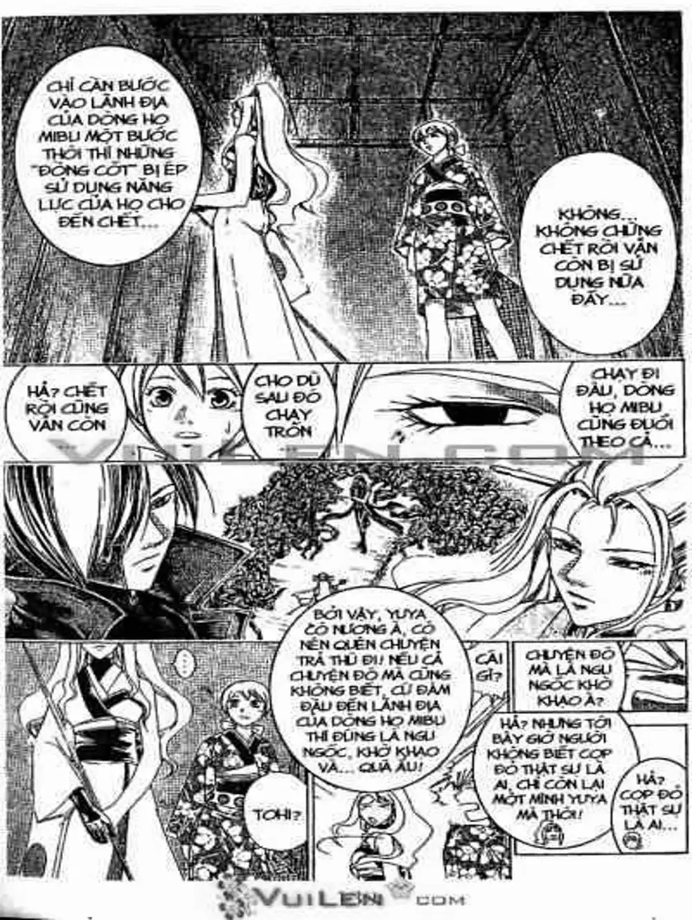 Truyện Tranh Mắt Quỷ Kyo - Samurai Deeper Kyo trang 3