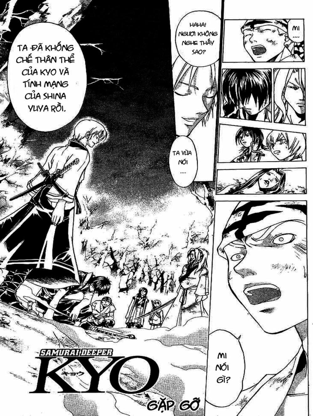 Truyện Tranh Mắt Quỷ Kyo - Samurai Deeper Kyo trang 3