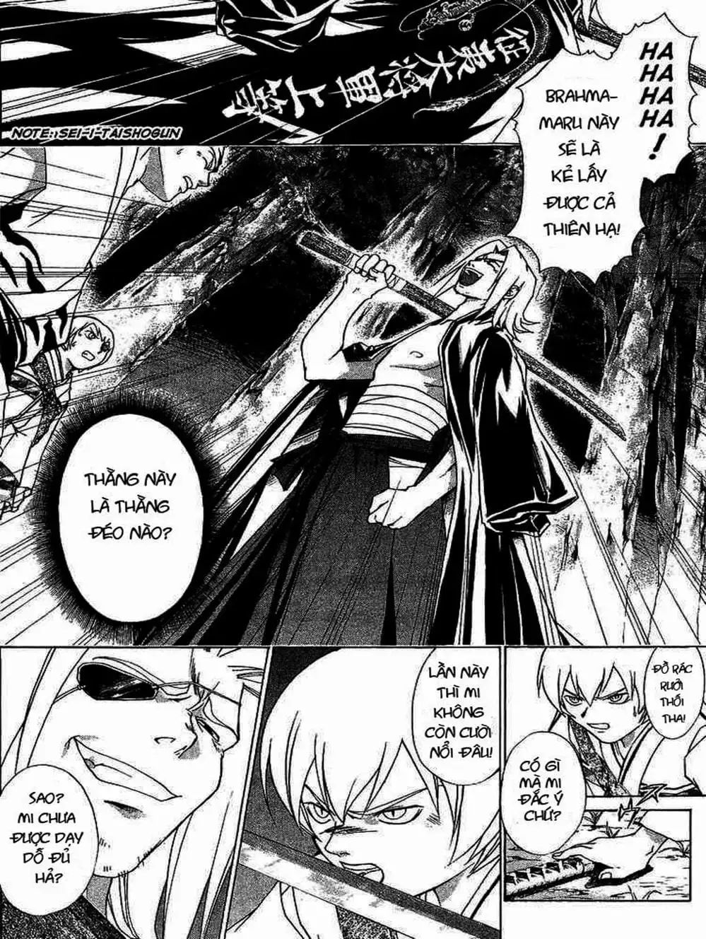 Truyện Tranh Mắt Quỷ Kyo - Samurai Deeper Kyo trang 3