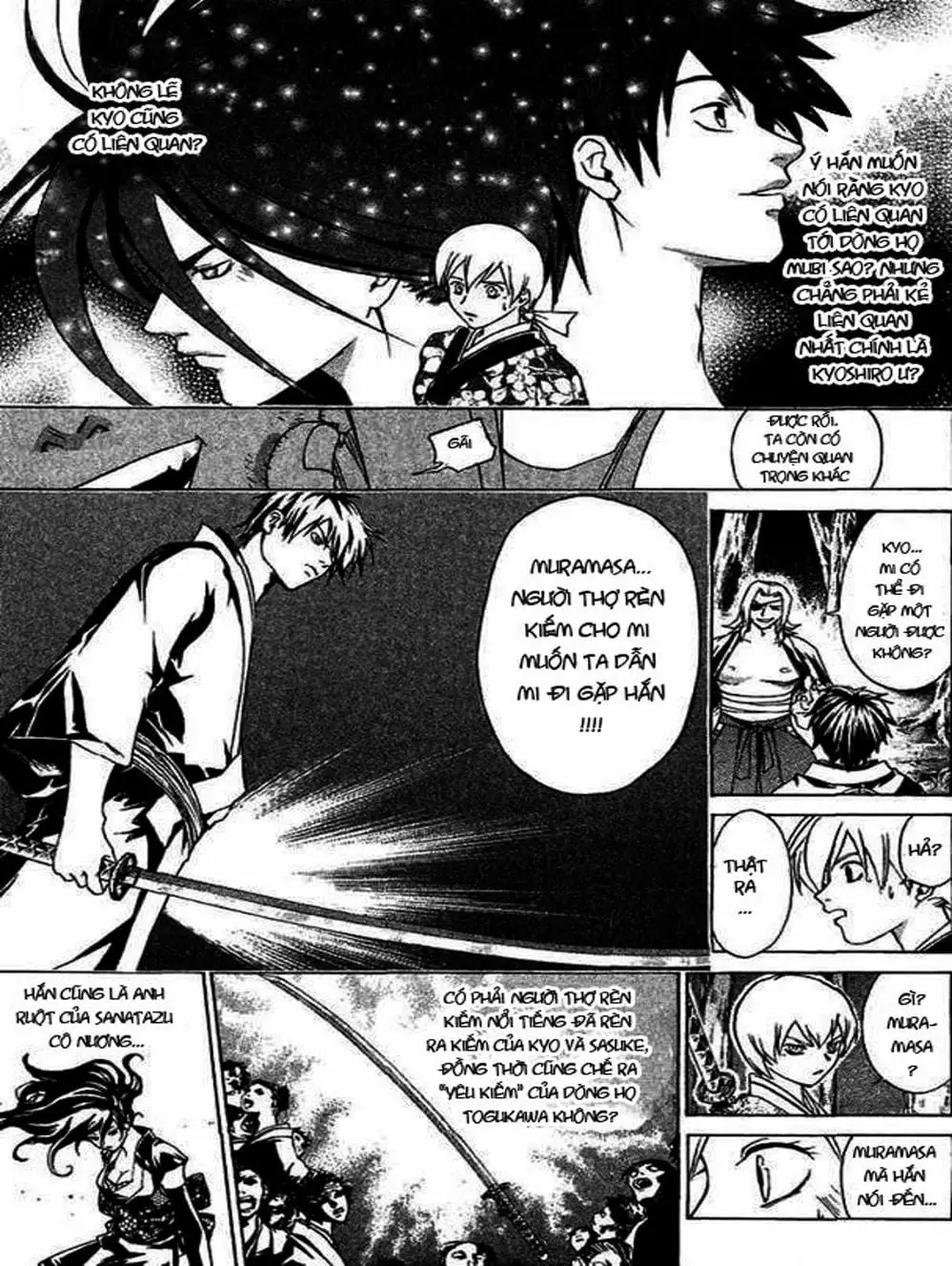 Truyện Tranh Mắt Quỷ Kyo - Samurai Deeper Kyo trang 3