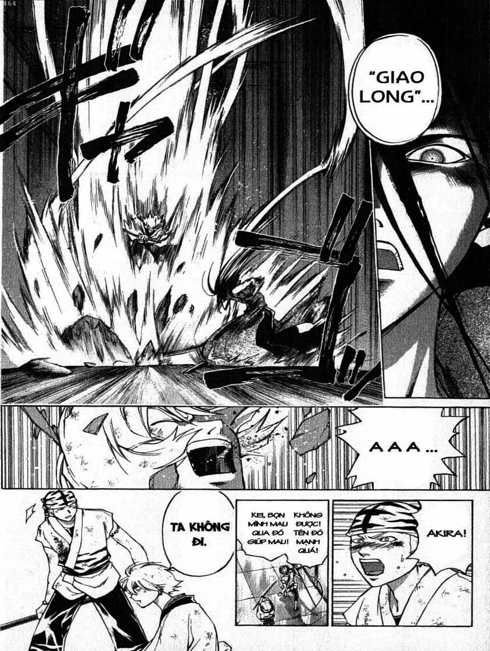 Truyện Tranh Mắt Quỷ Kyo - Samurai Deeper Kyo trang 3