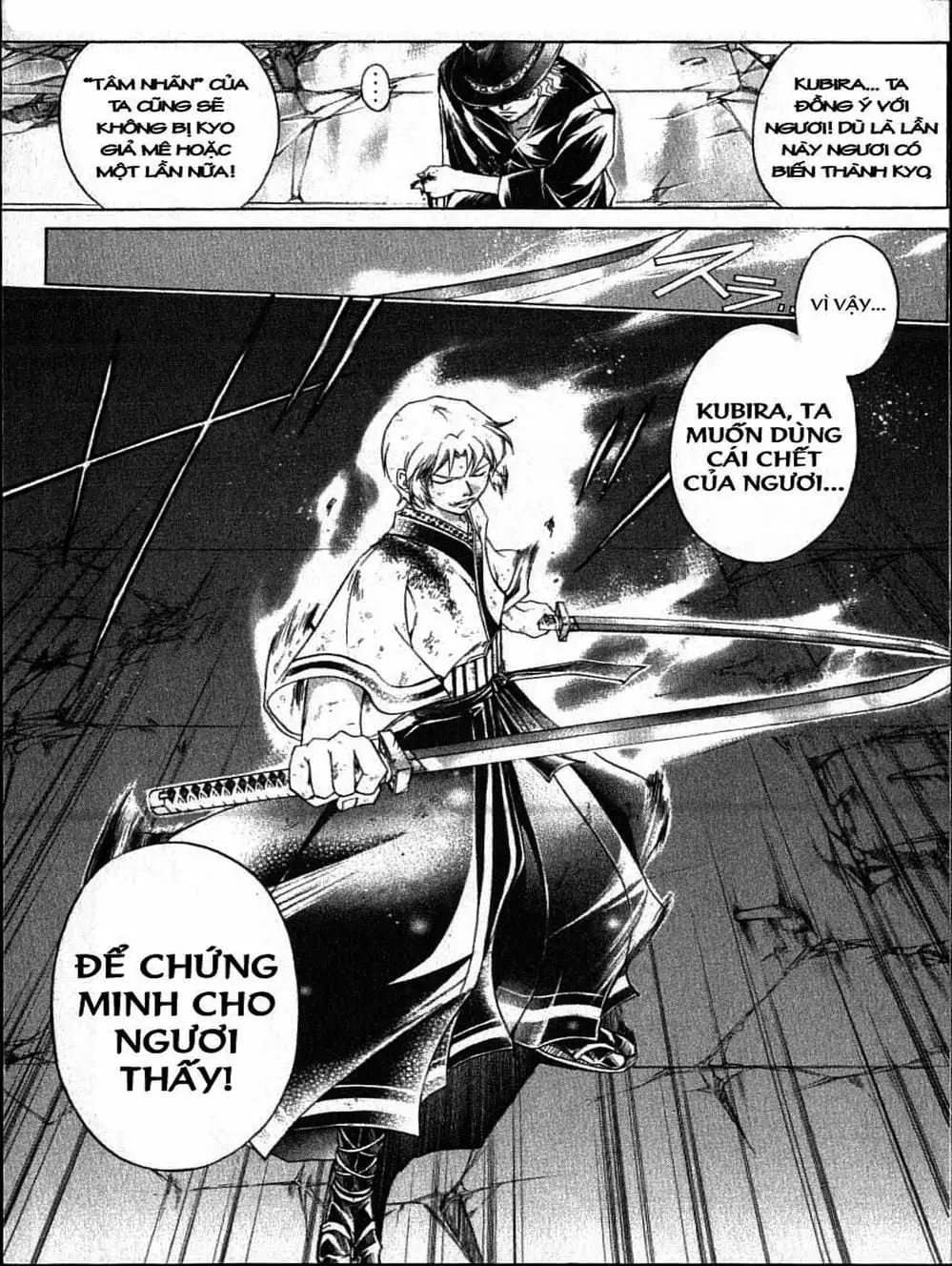 Truyện Tranh Mắt Quỷ Kyo - Samurai Deeper Kyo trang 3