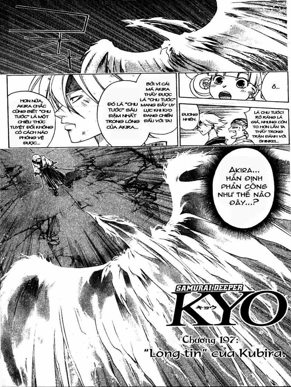 Truyện Tranh Mắt Quỷ Kyo - Samurai Deeper Kyo trang 3