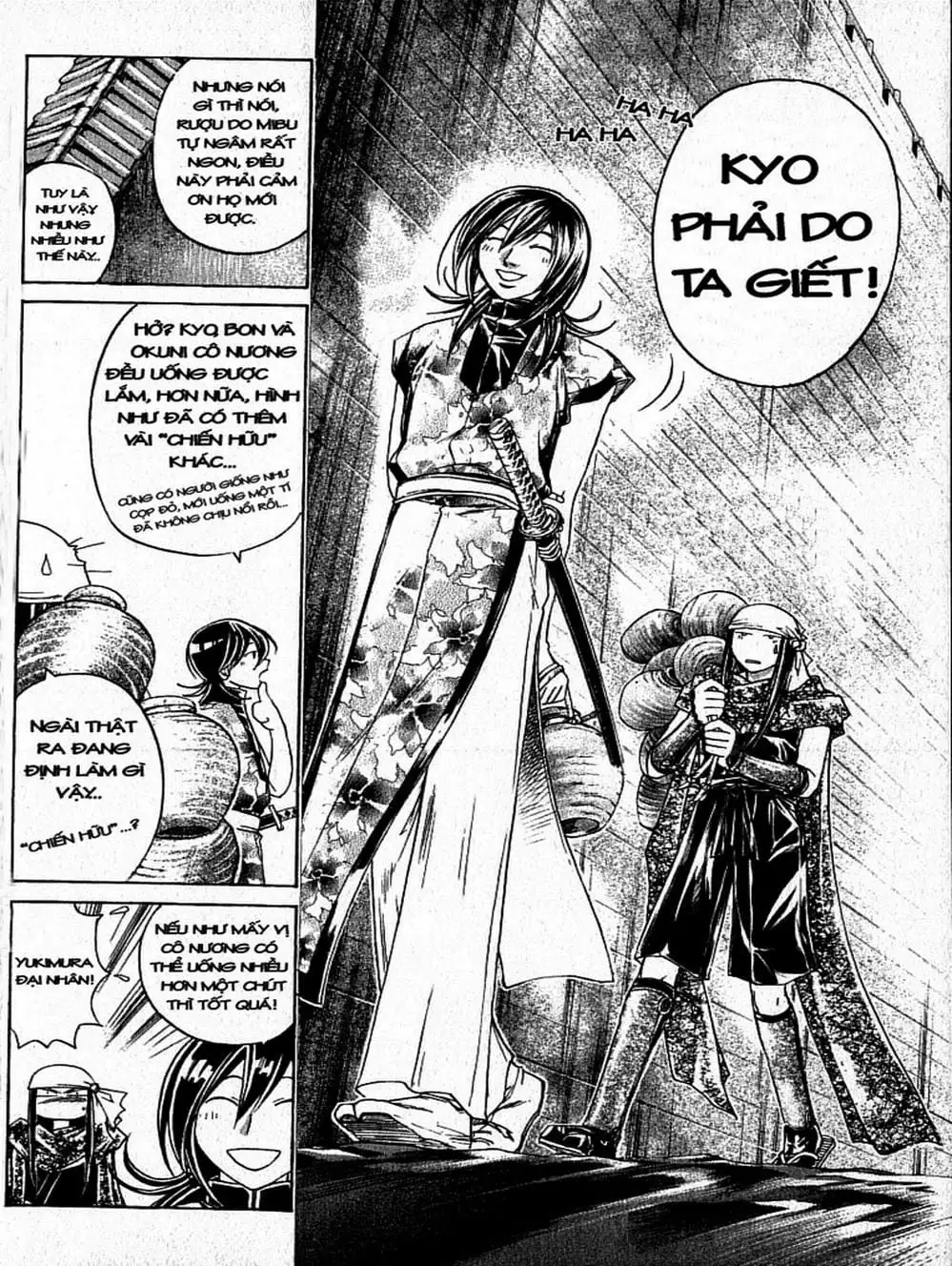 Truyện Tranh Mắt Quỷ Kyo - Samurai Deeper Kyo trang 3