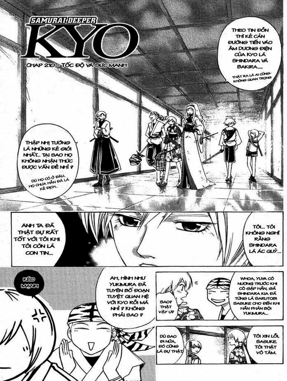 Truyện Tranh Mắt Quỷ Kyo - Samurai Deeper Kyo trang 3