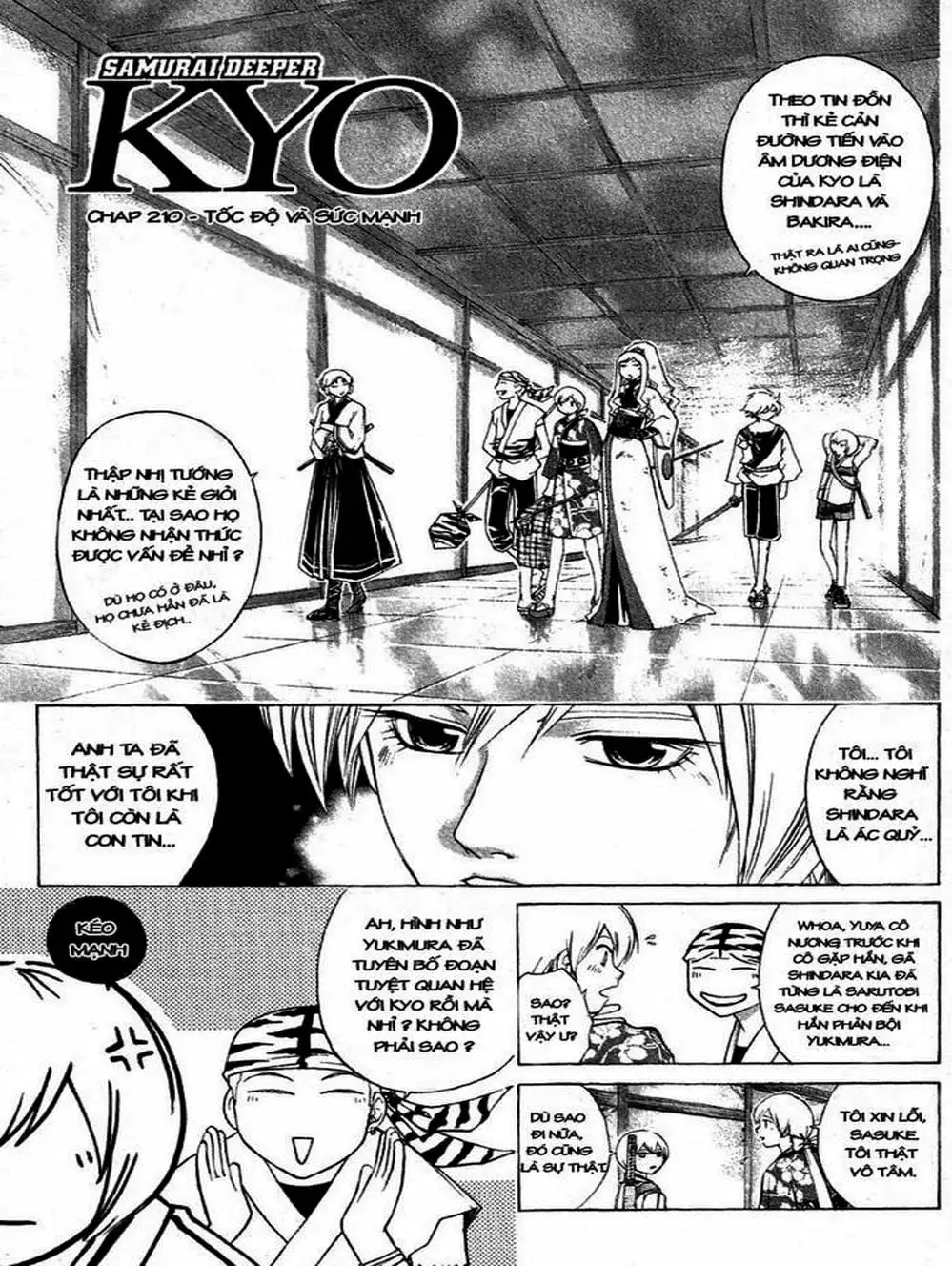 Truyện Tranh Mắt Quỷ Kyo - Samurai Deeper Kyo trang 3
