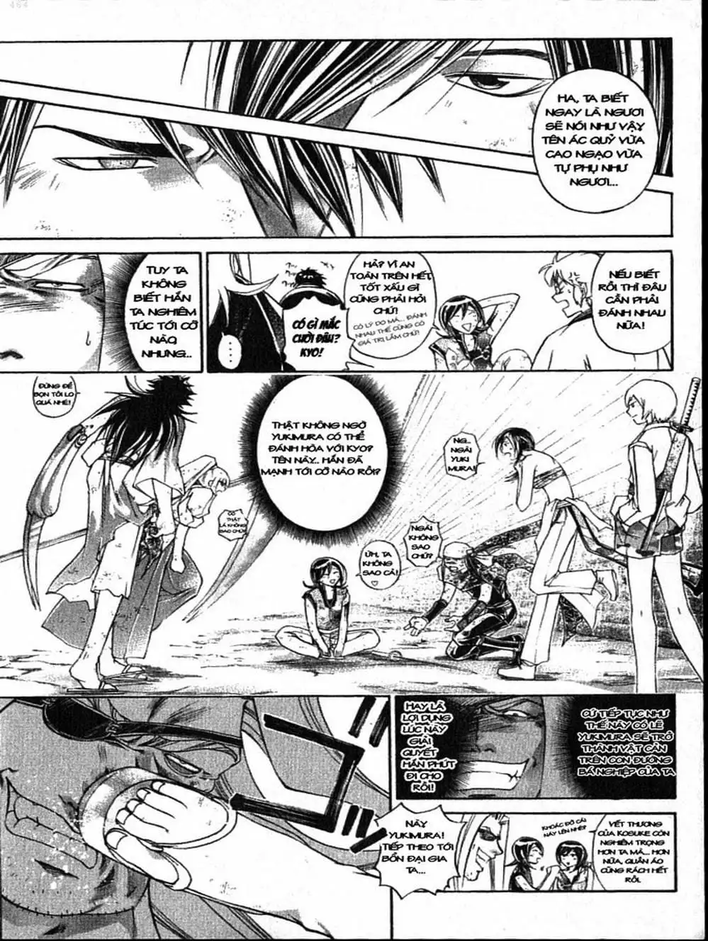 Truyện Tranh Mắt Quỷ Kyo - Samurai Deeper Kyo trang 3