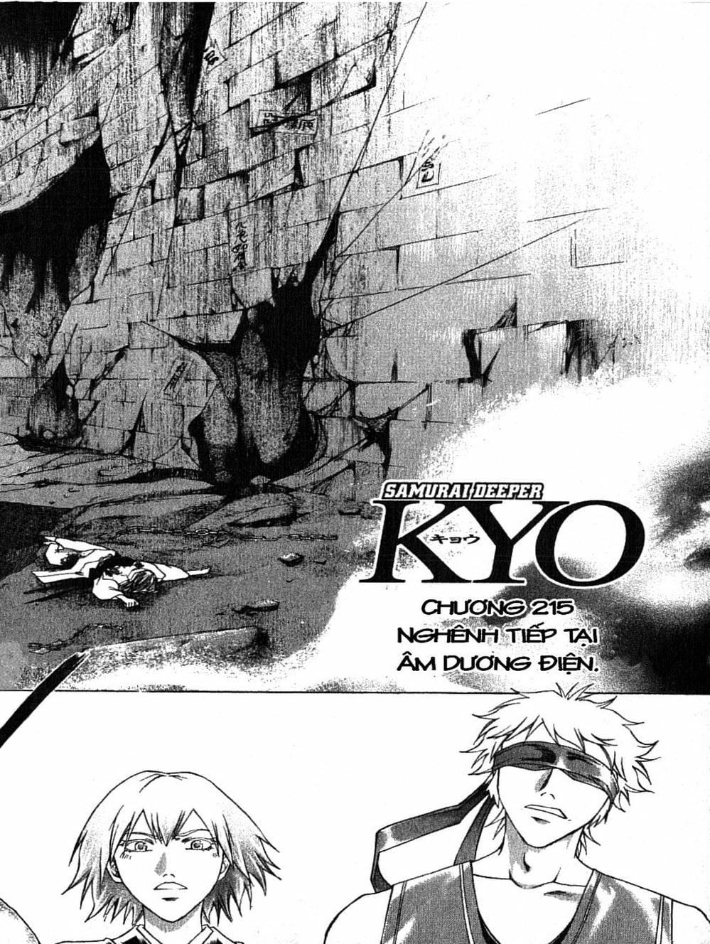 Truyện Tranh Mắt Quỷ Kyo - Samurai Deeper Kyo trang 3