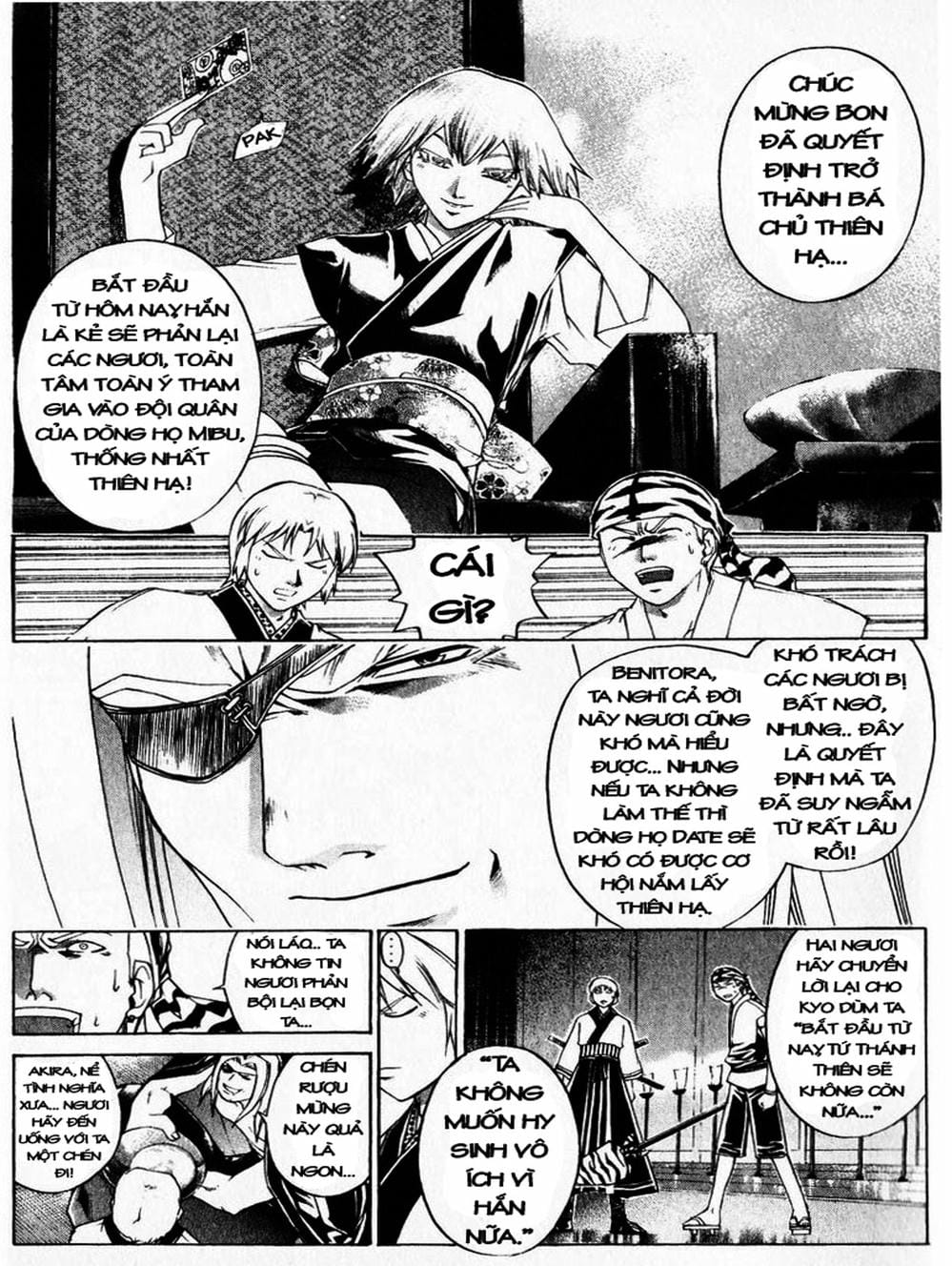 Truyện Tranh Mắt Quỷ Kyo - Samurai Deeper Kyo trang 3