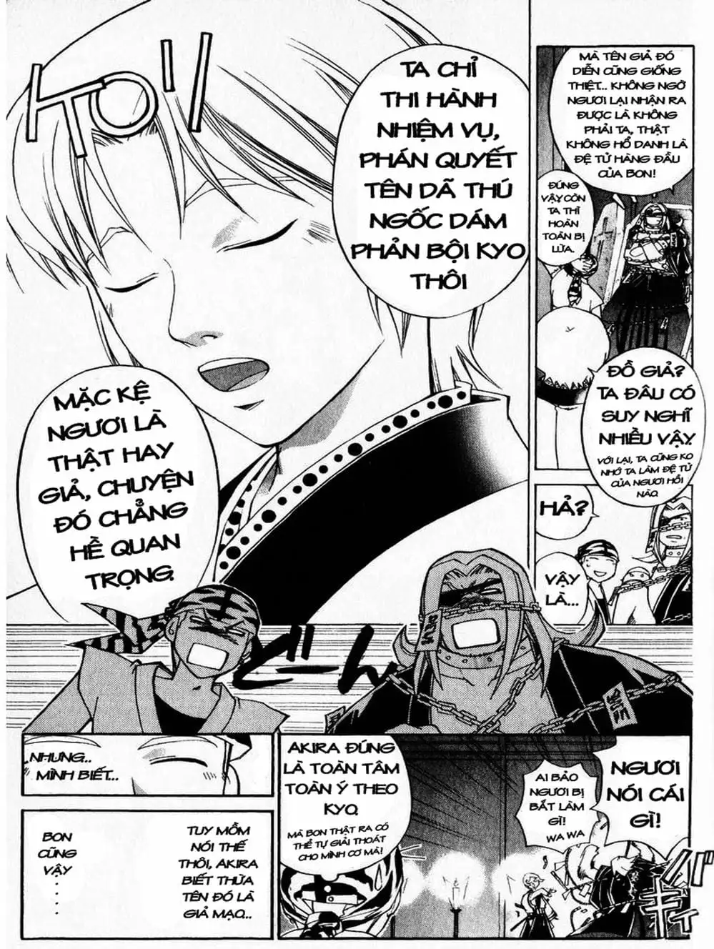 Truyện Tranh Mắt Quỷ Kyo - Samurai Deeper Kyo trang 3