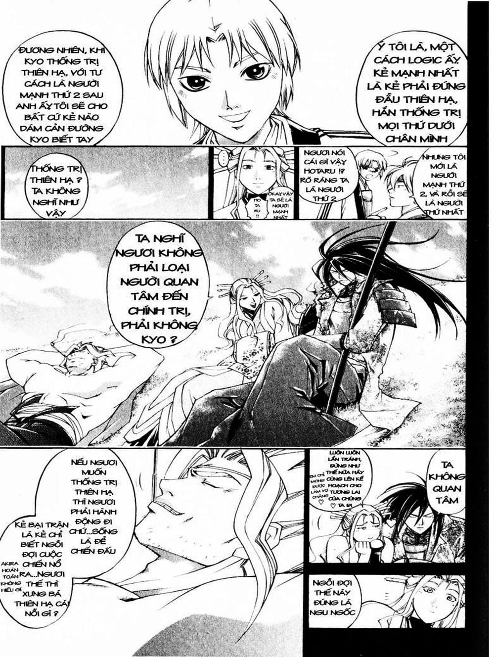 Truyện Tranh Mắt Quỷ Kyo - Samurai Deeper Kyo trang 3