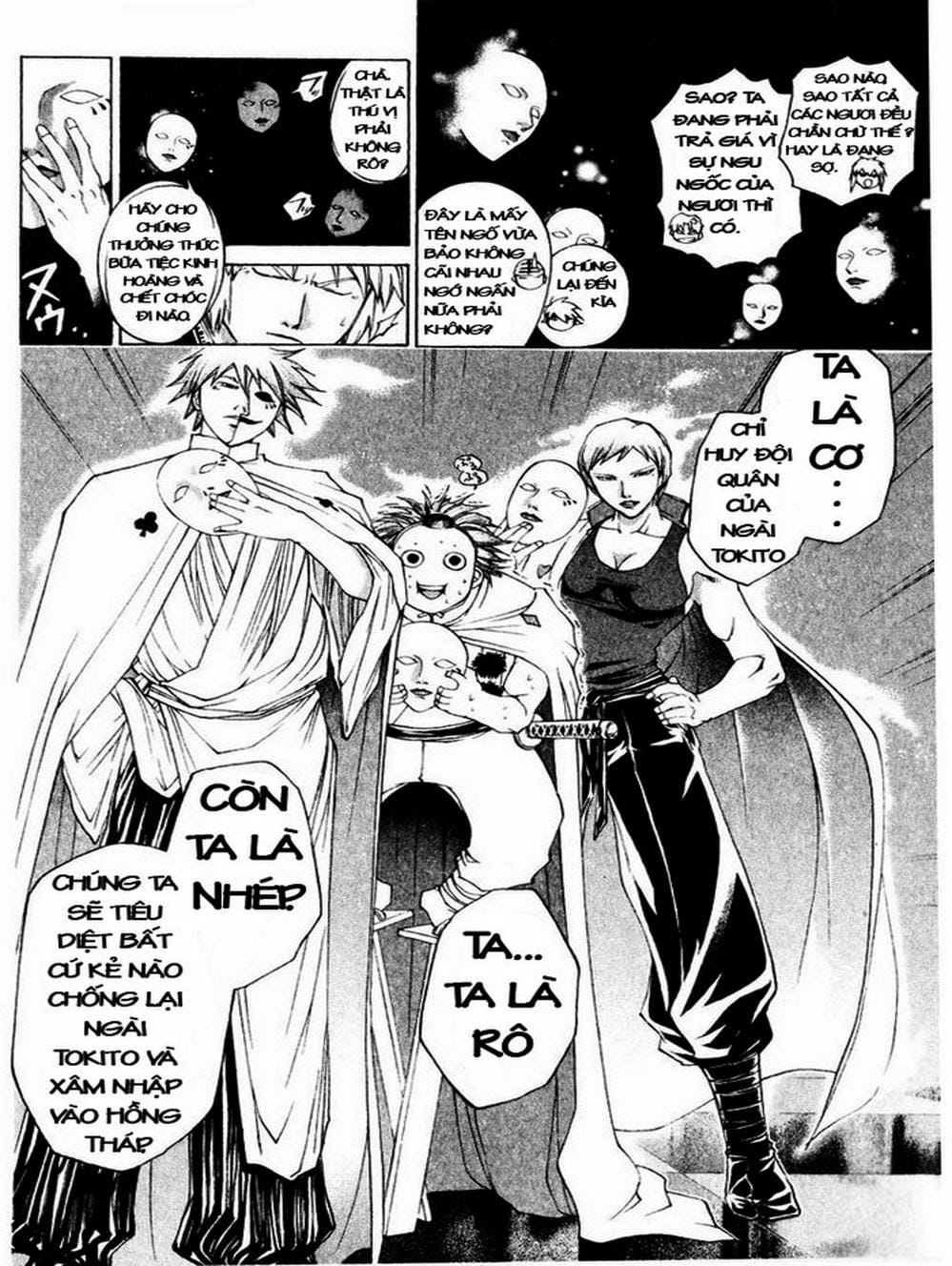 Truyện Tranh Mắt Quỷ Kyo - Samurai Deeper Kyo trang 3