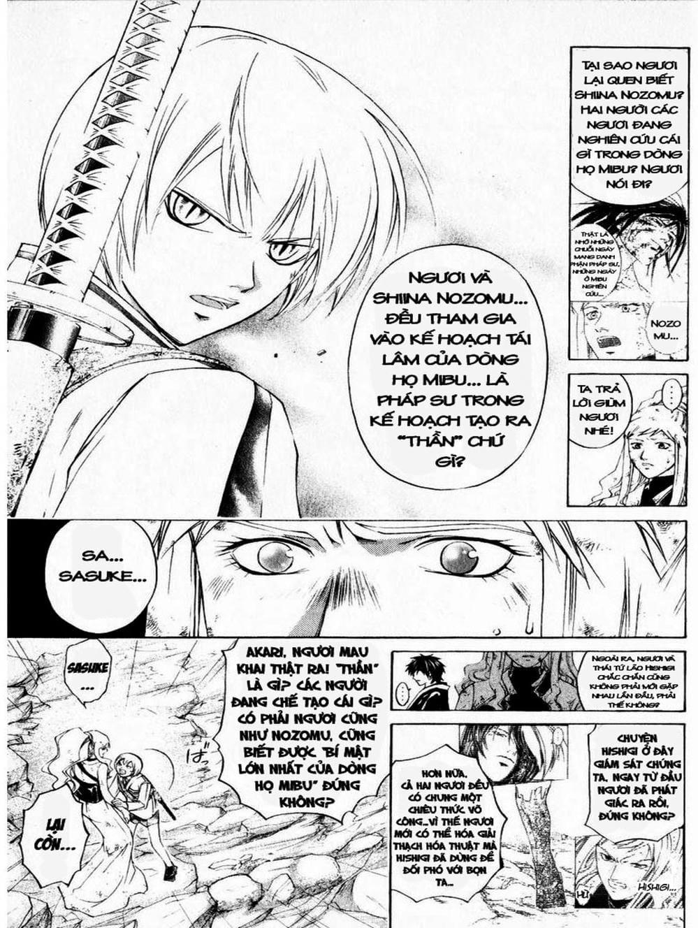 Truyện Tranh Mắt Quỷ Kyo - Samurai Deeper Kyo trang 3