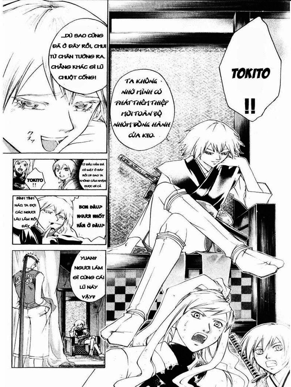 Truyện Tranh Mắt Quỷ Kyo - Samurai Deeper Kyo trang 3