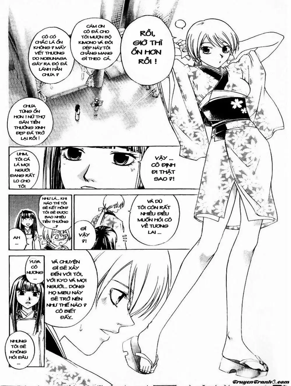 Truyện Tranh Mắt Quỷ Kyo - Samurai Deeper Kyo trang 3