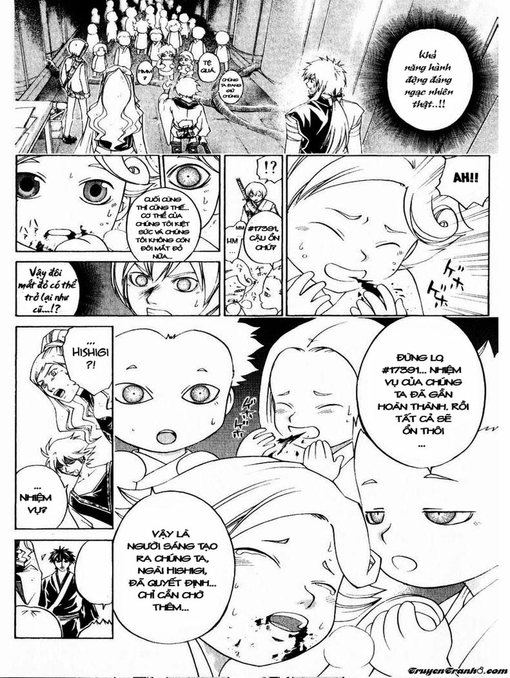 Truyện Tranh Mắt Quỷ Kyo - Samurai Deeper Kyo trang 3