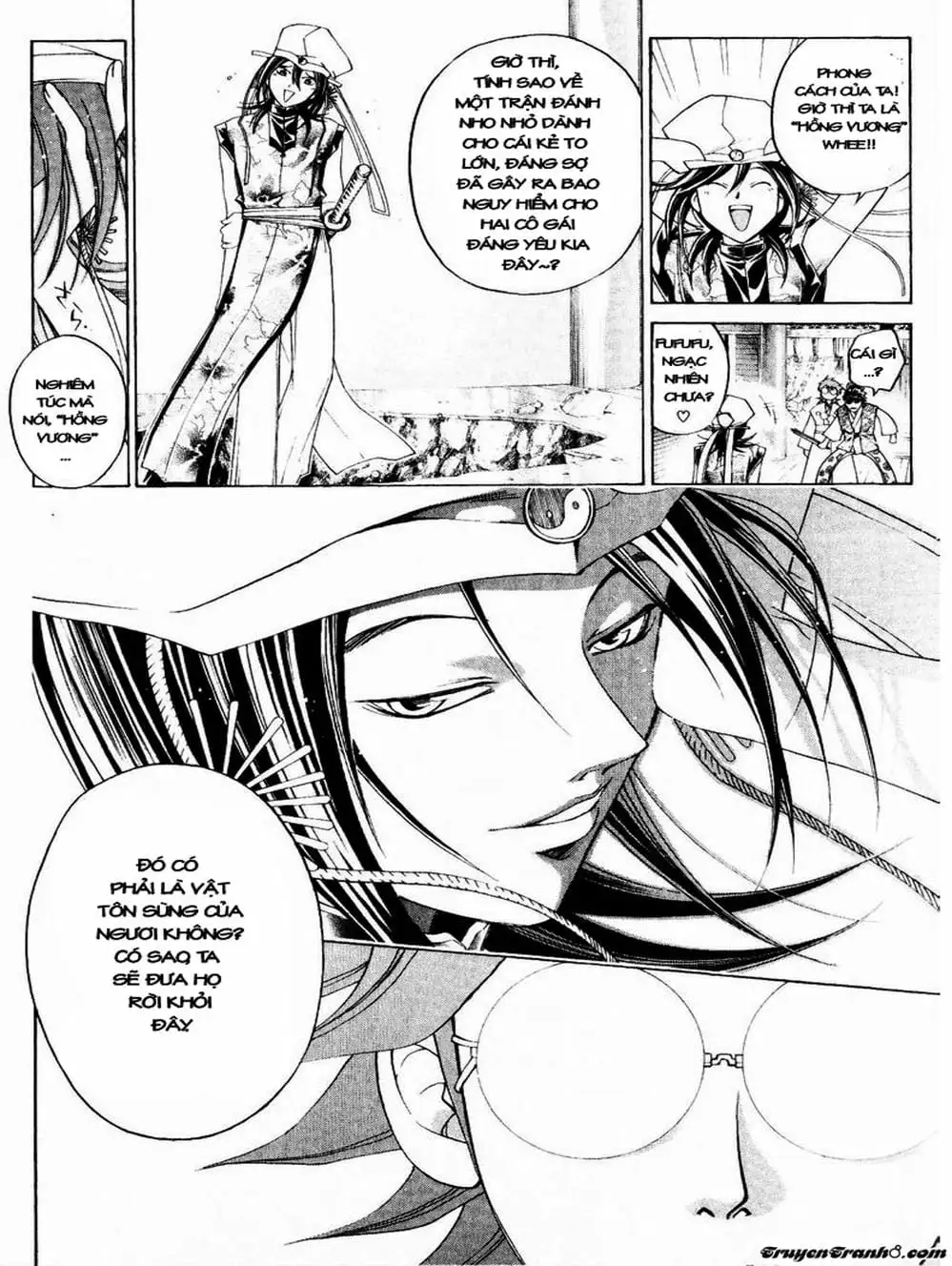 Truyện Tranh Mắt Quỷ Kyo - Samurai Deeper Kyo trang 3