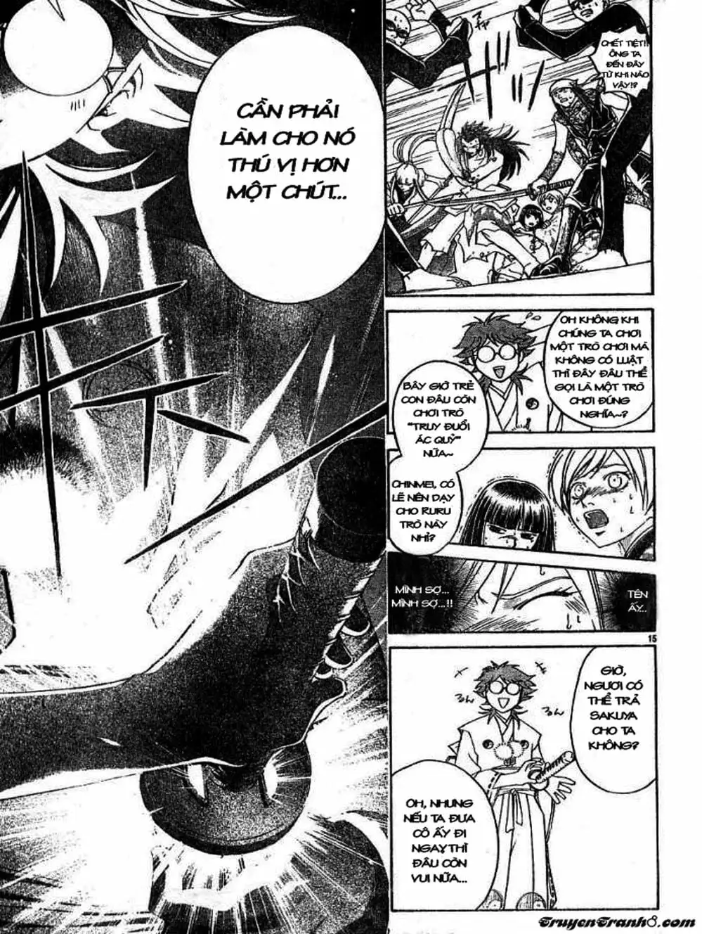 Truyện Tranh Mắt Quỷ Kyo - Samurai Deeper Kyo trang 3