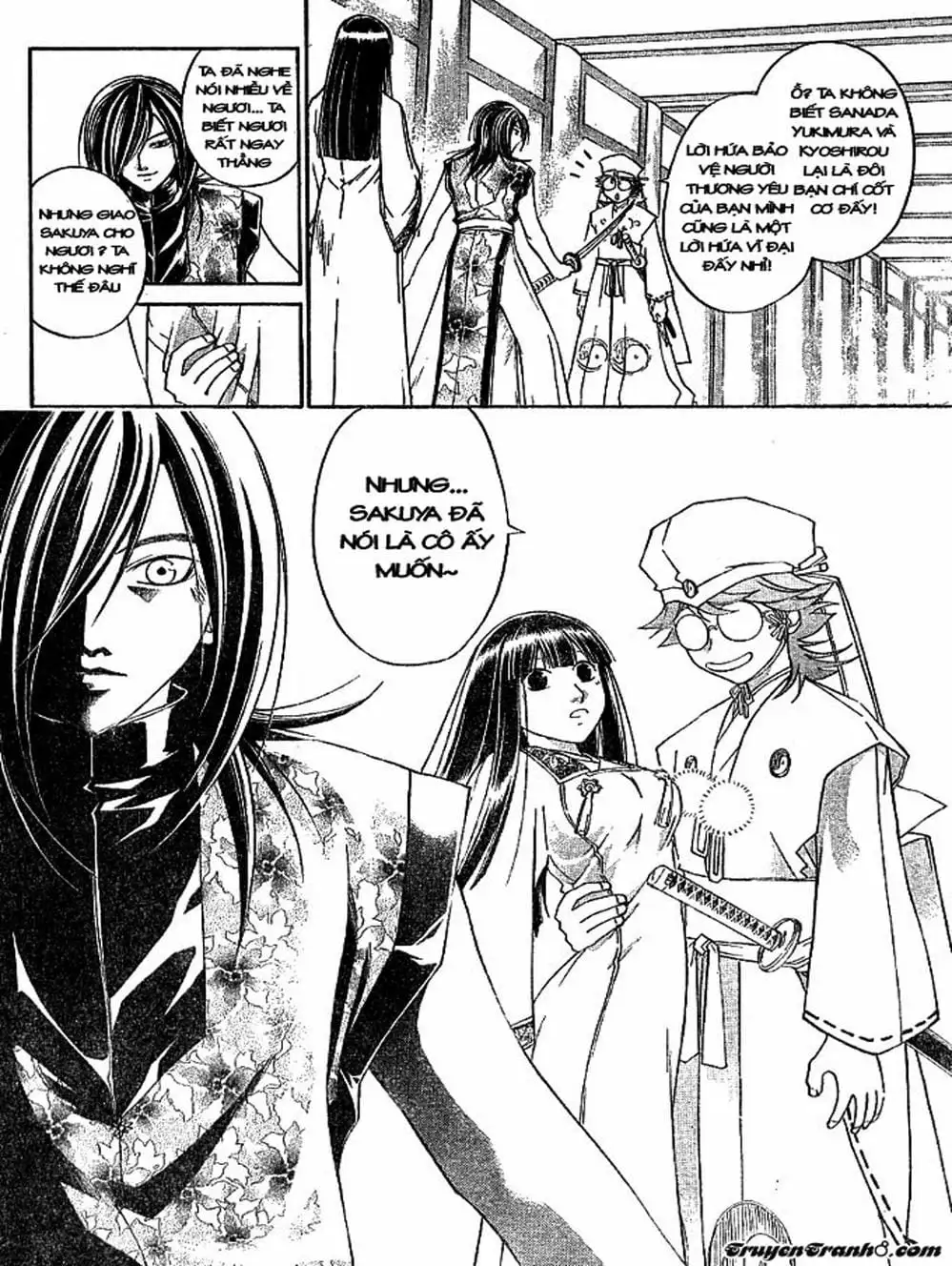 Truyện Tranh Mắt Quỷ Kyo - Samurai Deeper Kyo trang 3