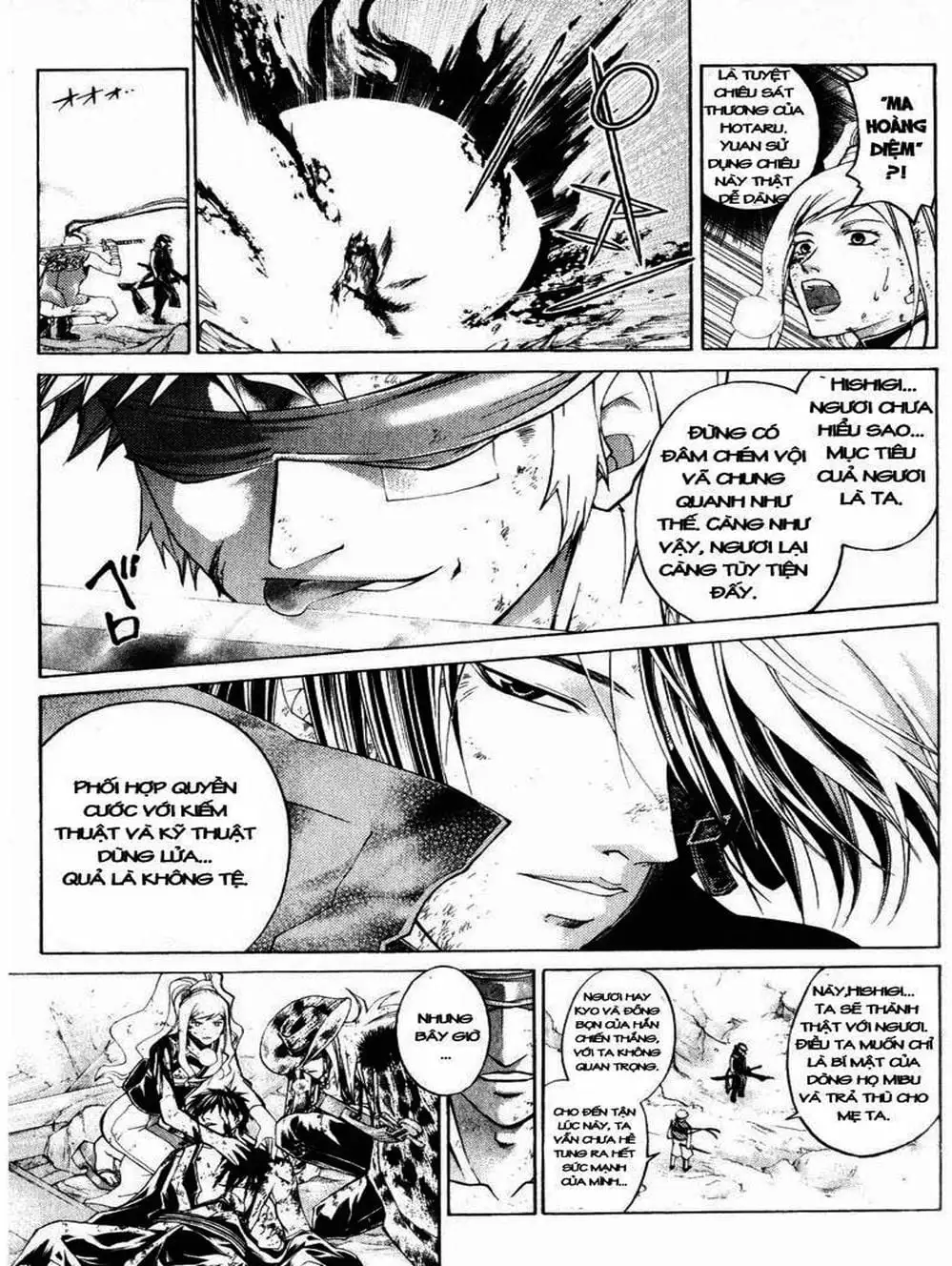 Truyện Tranh Mắt Quỷ Kyo - Samurai Deeper Kyo trang 3