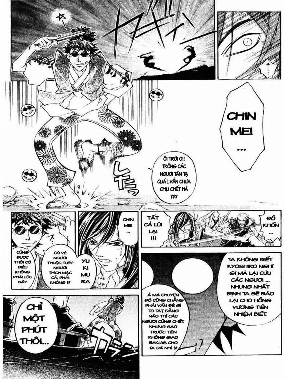 Truyện Tranh Mắt Quỷ Kyo - Samurai Deeper Kyo trang 3