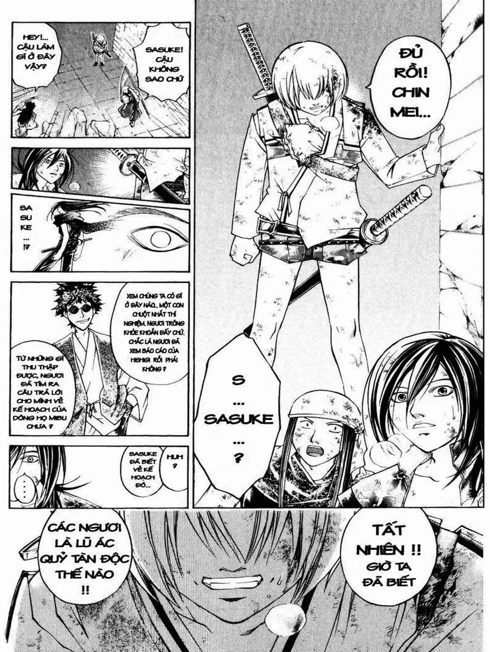 Truyện Tranh Mắt Quỷ Kyo - Samurai Deeper Kyo trang 3