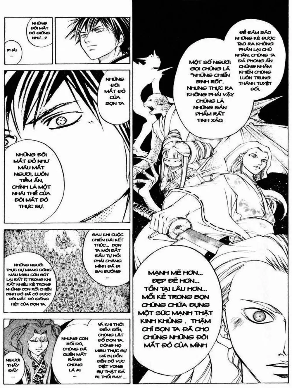 Truyện Tranh Mắt Quỷ Kyo - Samurai Deeper Kyo trang 3