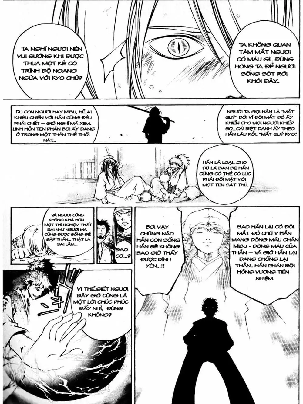Truyện Tranh Mắt Quỷ Kyo - Samurai Deeper Kyo trang 3