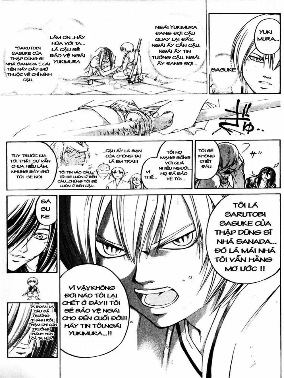 Truyện Tranh Mắt Quỷ Kyo - Samurai Deeper Kyo trang 3