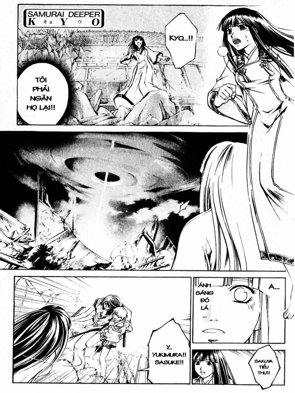 Truyện Tranh Mắt Quỷ Kyo - Samurai Deeper Kyo trang 3