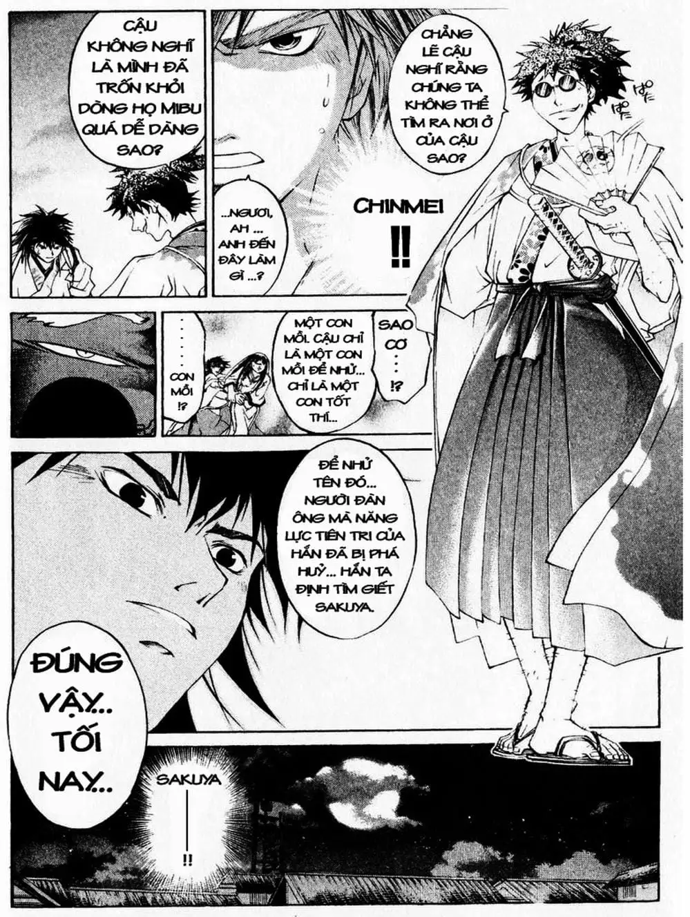 Truyện Tranh Mắt Quỷ Kyo - Samurai Deeper Kyo trang 3