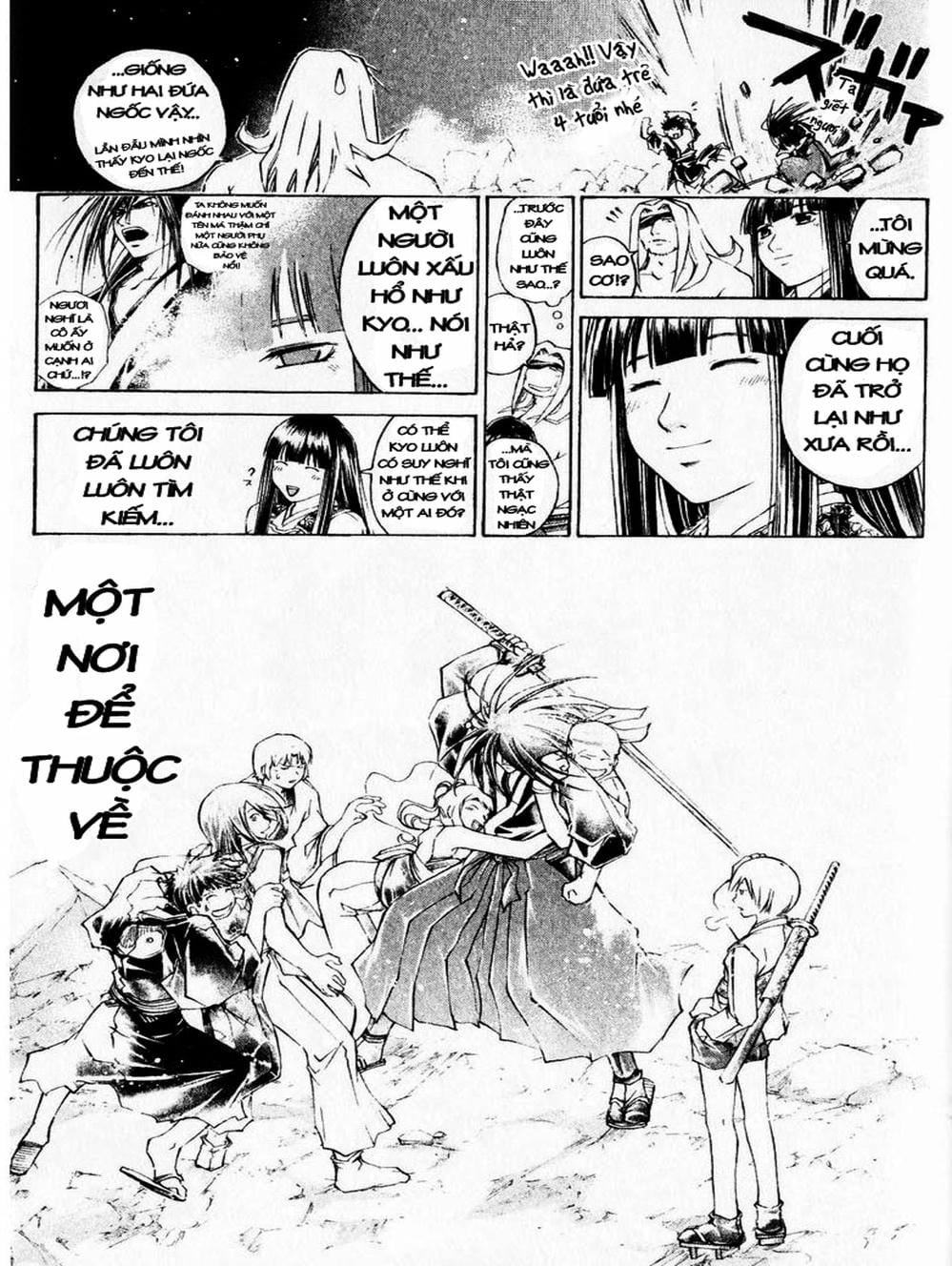 Truyện Tranh Mắt Quỷ Kyo - Samurai Deeper Kyo trang 3