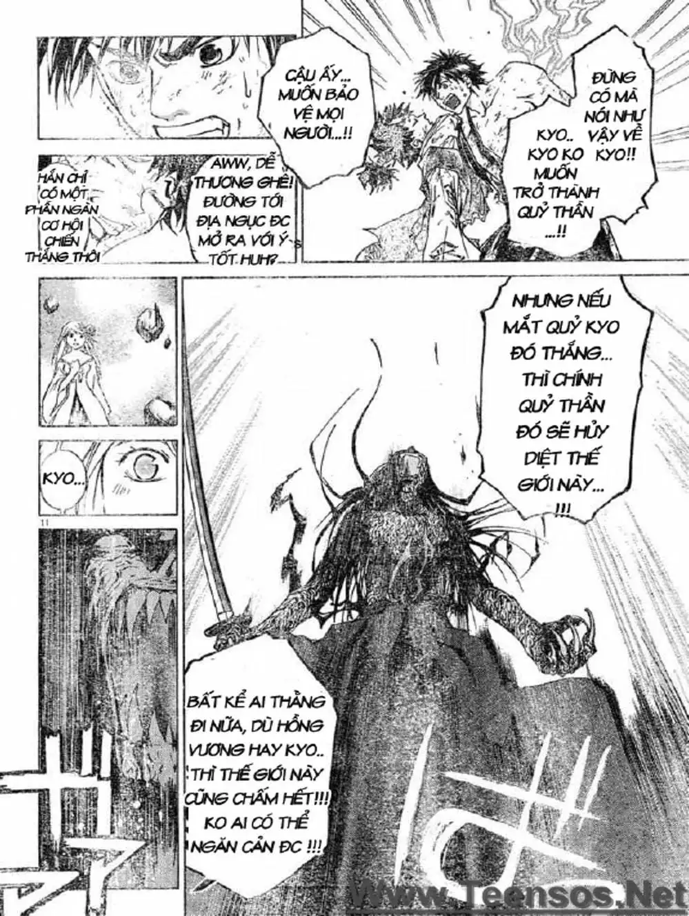 Truyện Tranh Mắt Quỷ Kyo - Samurai Deeper Kyo trang 3